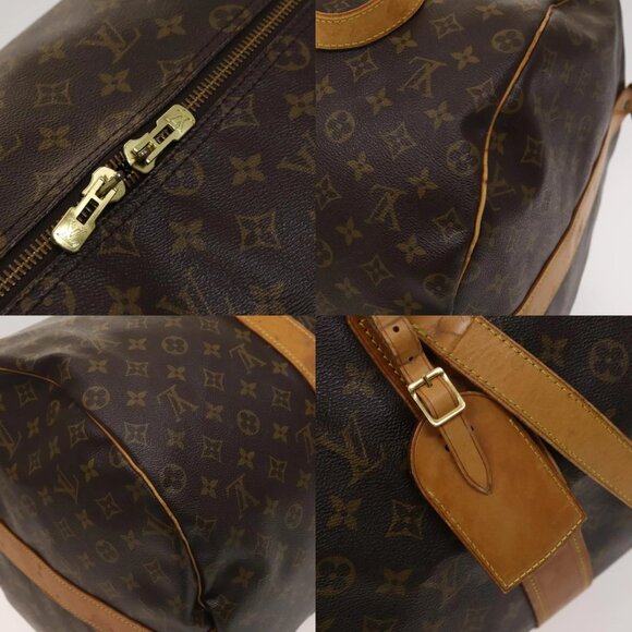 LOUIS VUITTON Monogram Sac Polochon 65 Boston Bag 2way M41222 LV Auth - Picture 13 of 14